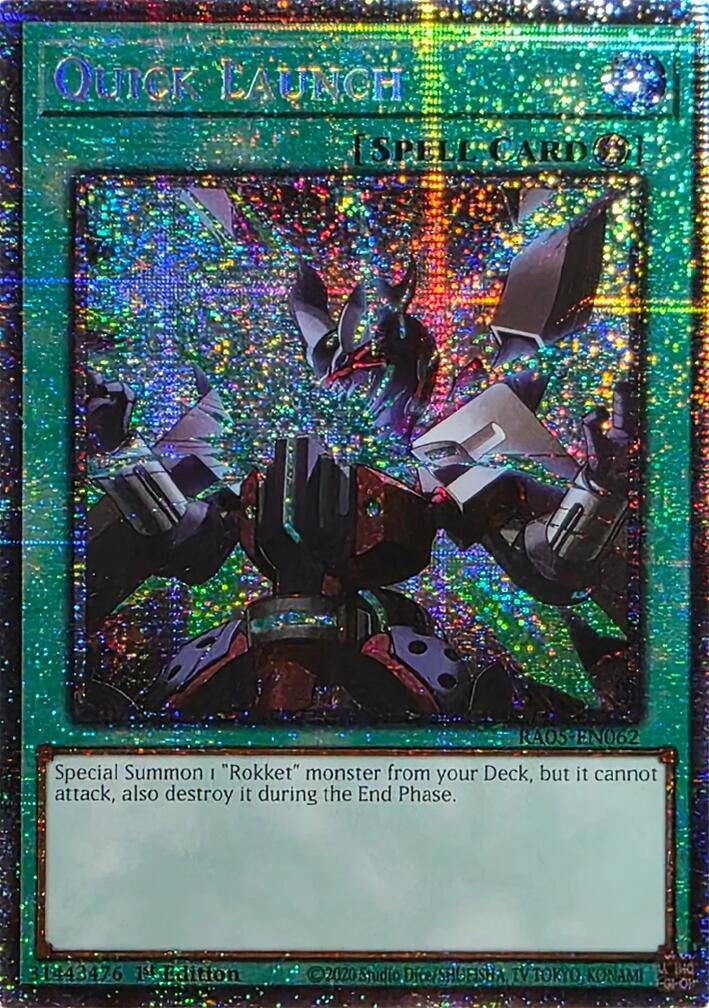Image for Quick Launch (Starlight Rare) (RA05-EN062) (RA05) - YuGiOh