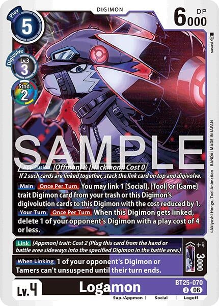 Image for Logamon (BT25-070 U) (BT-25) - Digimon Card Game