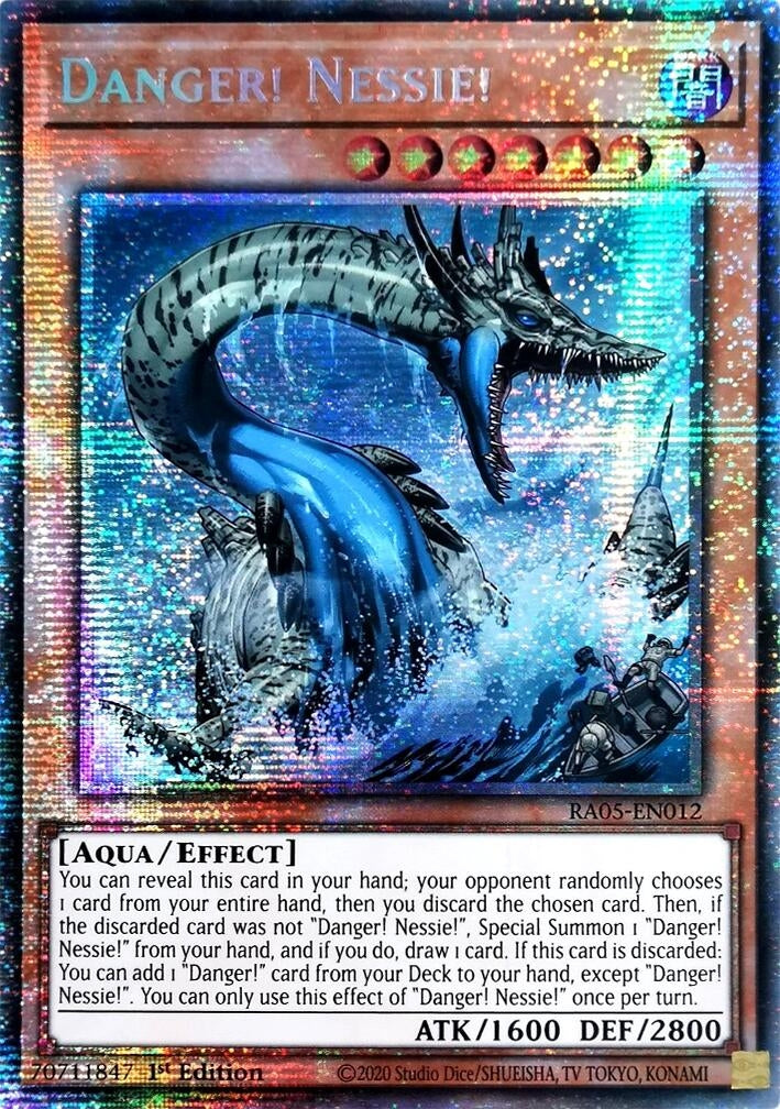 Image for Danger! Nessie! (Starlight Rare) (RA05-EN012) (RA05) - YuGiOh