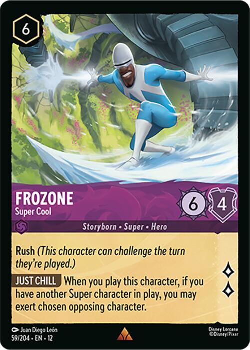 Frozone - Super Cool (59/204) [Terres inconnues]