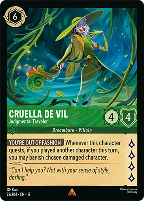 Cruella d'Enfer – Voyageuse autoritaire (92/204) [Terres Inconnues]