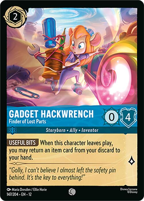 Gadget Hackwrench - Découvreuse de pièces perdues (147/204) [Terres inconnues]