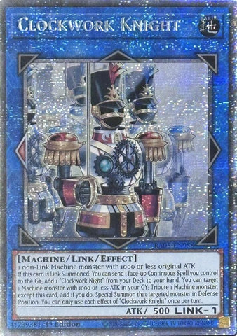 Image for Clockwork Knight (Starlight Rare) (RA05-EN058) (RA05) - YuGiOh