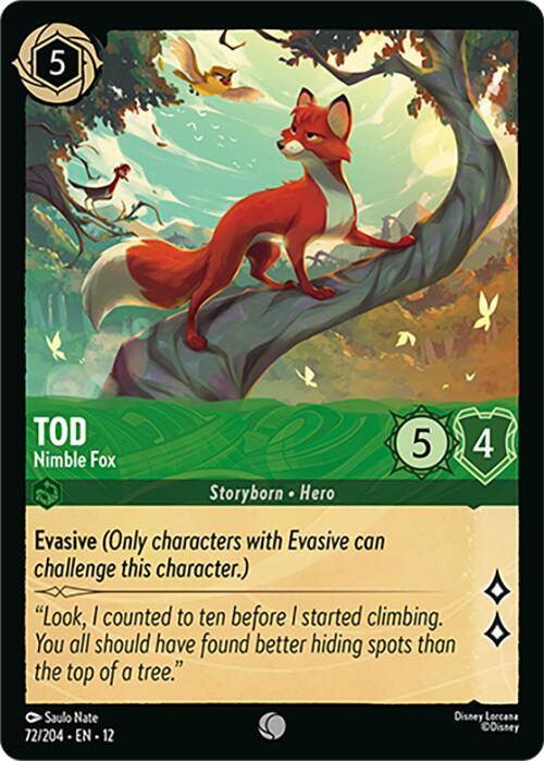 Tod - Renard Agile (72/204) [Wilds Unknown]