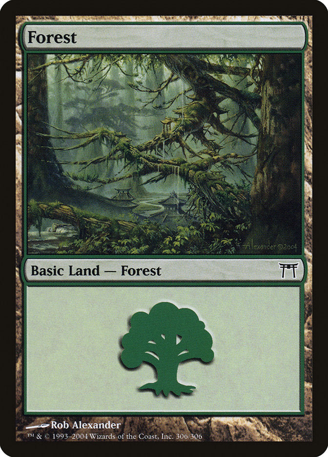 Forêt (306) [Champions de Kamigawa]
