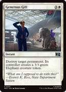 Ofrenda Generosa (Foja Intensificada) [Commander de Marvel Superhéroes]