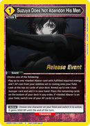 Image for Suzuya Does Not Abandon His Men (UEPR/TKG-1-030) (UE18BT_RE) - Union Arena