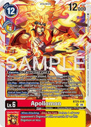 Image for Apollomon (BT25-018 SR) (BT-25) - Digimon Card Game