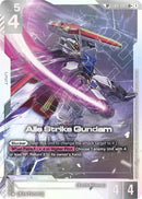 Image for Aile Strike Gundam (SP) (LR+) (ST04-001) (GD04) - Gundam Card Game