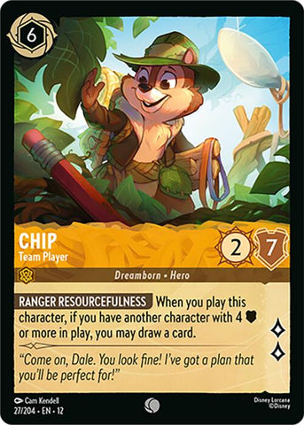 Chip - Jugador de equipo (27/204) [Wilds Unknown]