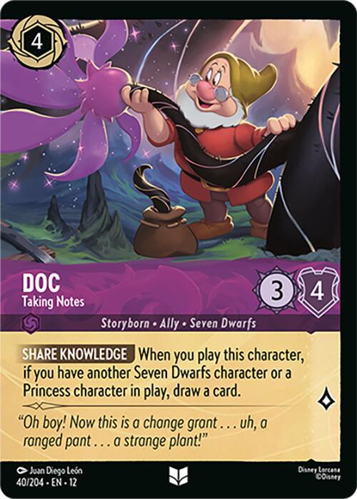 Doc - Prise de notes (Foil) (40/204) [Terres inconnues]
