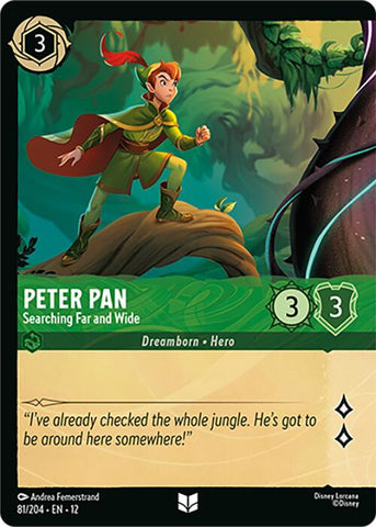 Peter Pan - Buscando por todas partes (Foil) (81/204) [Páramos Inexplorados]