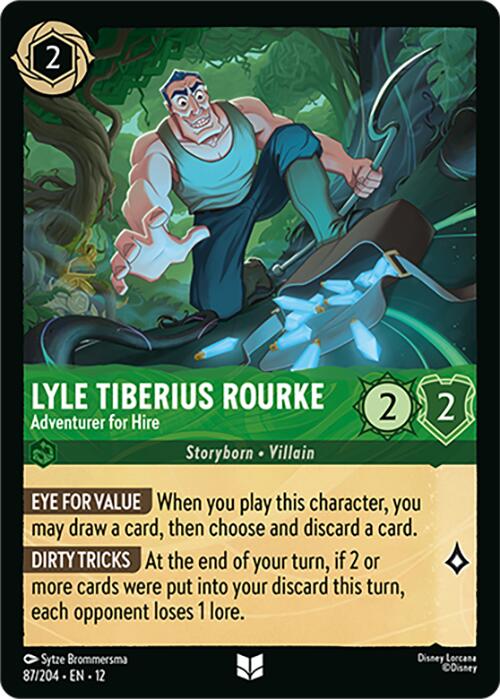 Lyle Tiberius Rourke - Aventurier à louer (87/204) [Terres sauvages inconnues]