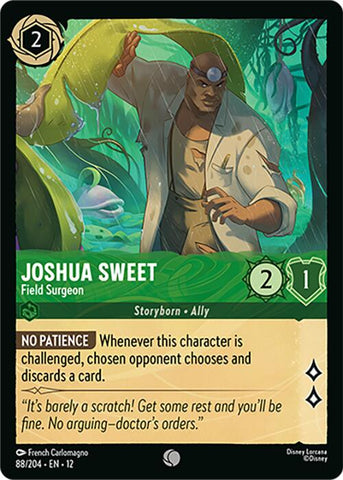 Joshua Sweet - Cirujano de campo (88/204) [Páramos Salvajes]