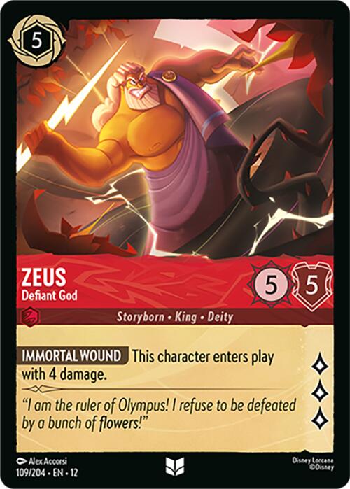 Zeus – Dieu rebelle (109/204) [Terres inconnues]