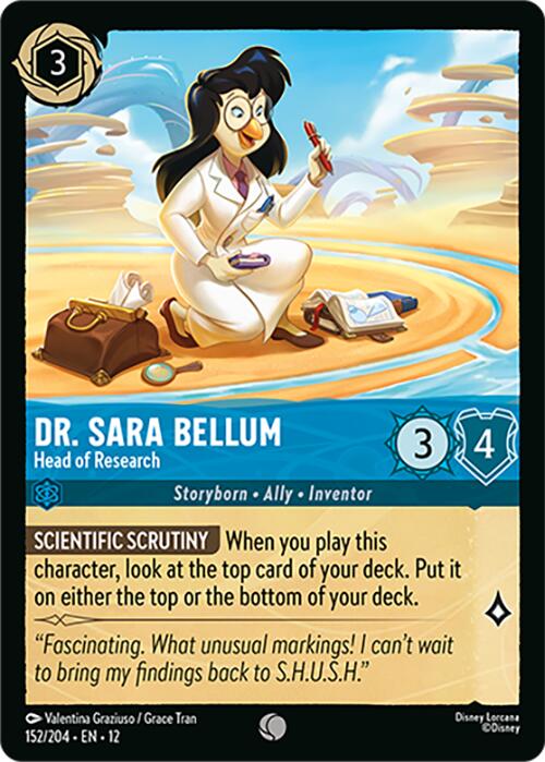 Dre Sara Bellum - Chef de recherche (152/204) [Terres inconnues]