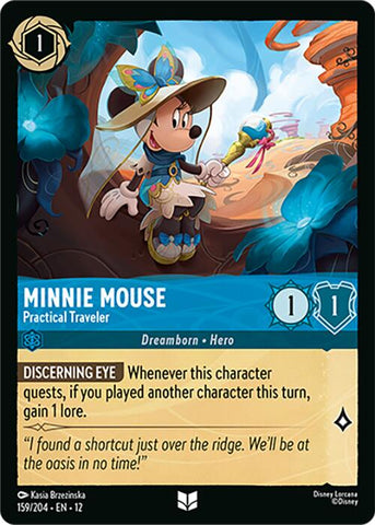 Minnie Mouse - Viajera práctica (159/204) [Lo salvaje desconocido]