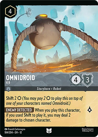 Omnidroid - V.9 (Foil) (184/204) [Fuerzas Desconocidas]