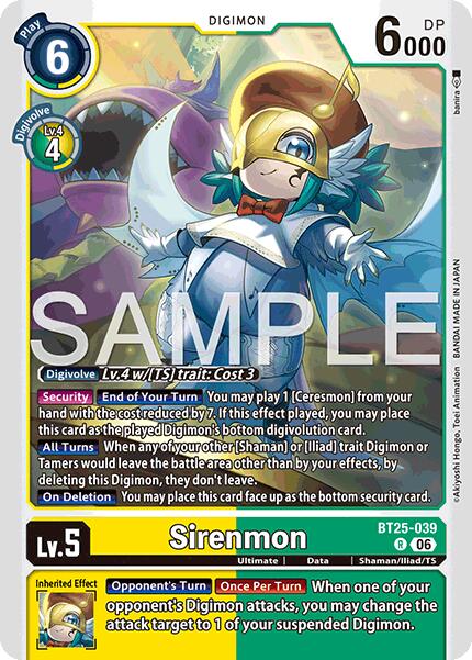 Sirenmon [BT25-039] [Double Révolution]