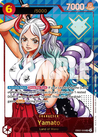 Yamato (Numerada) [Cartas promocionales de One Piece]