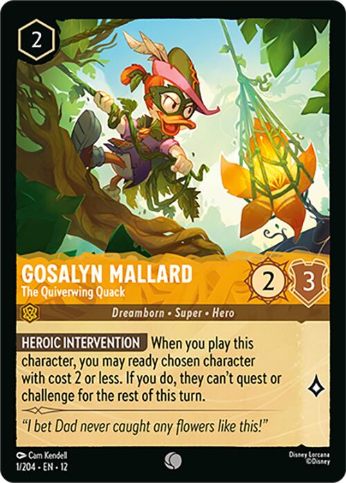 Gosalyn Mallard - Le Canard tremblant (1/204) [Terres sauvages inconnues]