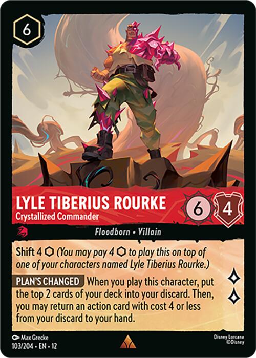 Lyle Tiberius Rourke - Commandant Cristallisé (103/204) [Terres Sauvages Inconnues]