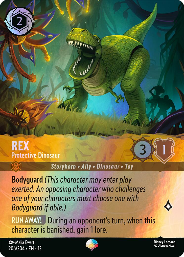 Rex - Dinosaure protecteur (Épique) (206/204) [Terres sauvages inconnues]