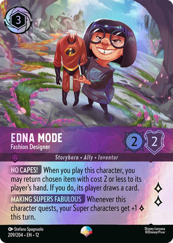Edna Moda - Diseñadora de moda (Épica) (209/204) [Lo Desconocido Salvaje]