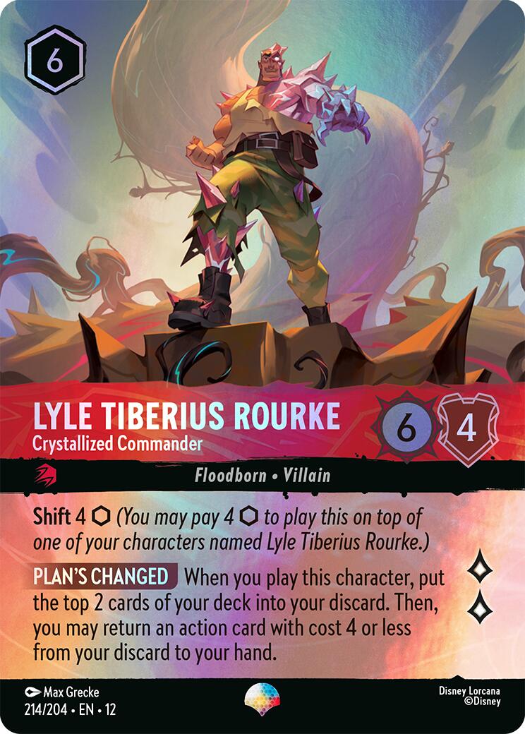 Lyle Tiberius Rourke - Commandant cristallisé (Épique) (214/204) [Terres inconnues]