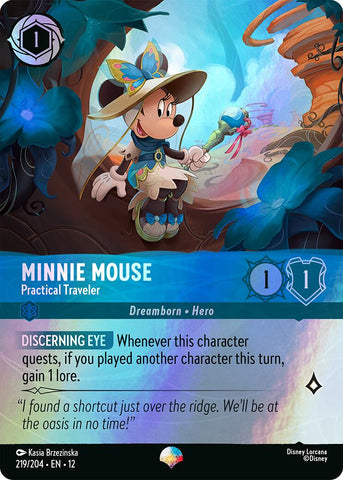 Minnie Mouse - Viajera Práctica (Épico) (219/204) [Territorios Inexplorados]