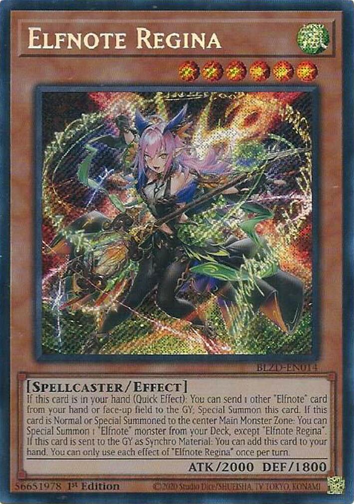 Elfnote Regina [BLZD-EN014] Secreta Rara