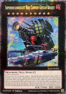 Cañón de Riel Súper Acorazado Gustav Max (Starlight Rare) [BLZD-EN043] Starlight Rare