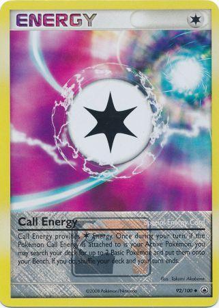 Energía de llamada (92/100) (Promoción de Liga) [Diamante & Perla: Amanecer Majestuoso]