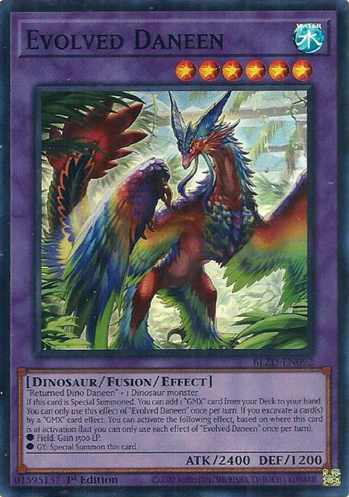 Daneen evolucionada [BLZD-EN092] Súper Rara