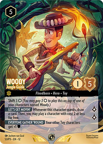 Woody - Guía de la Jungla (Participante del Campeonato de la Tienda) (53) [Cartas Promocionales]