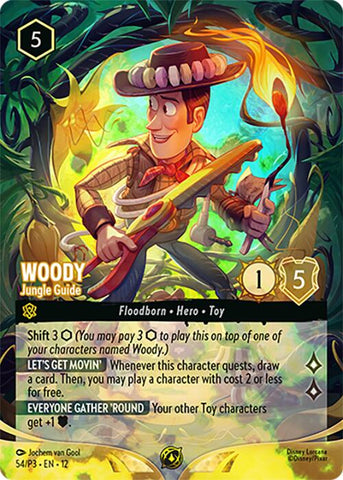 Woody - Guía de la Jungla (Store Championship) (54) [Cartas Promocionales]