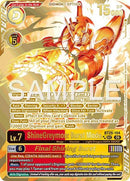 Image for ShineGreymon: Burst Mode // Final Shining Burst (Rare Pull) (BT25-104 SEC) (BT-25) - Digimon Card Game