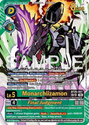 Image for Monarchlizamon // Final Judgement (SP) (BT25-057 UR) (BT-25) - Digimon Card Game
