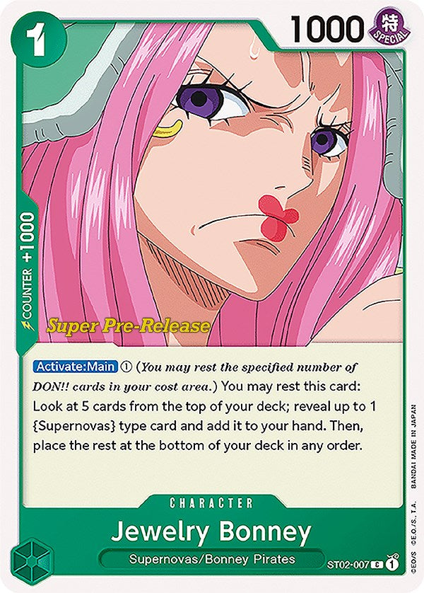 Jewelry Bonney [Baraja de inicio de prelanzamiento: La Peor Generación]