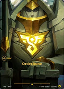 Image for Order Rune (Alternate Art) (R06a) (UNL) - Riftbound: League of Legends Trading Card Game