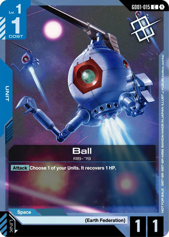 Image for Ball  (Judge Pack 02) (GD01-015) (GCG-PR) - Gundam Card Game