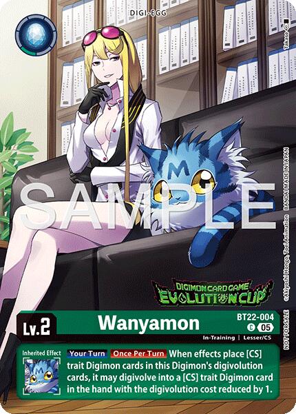 Wanyamon [BT22-004] (Copa Evolución 2026 Vol. 2) [Ciber Edén]