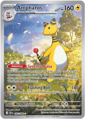 Image for Ampharos (090/086) (CRI) - Pokemon