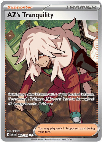 Image for AZ's Tranquility (106/086) (CRI) - Pokemon