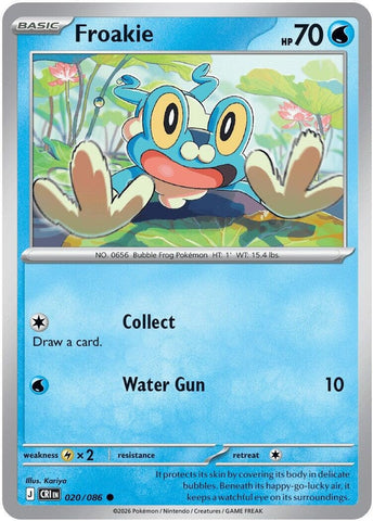 Image for Froakie (020/086) (CRI) - Pokemon