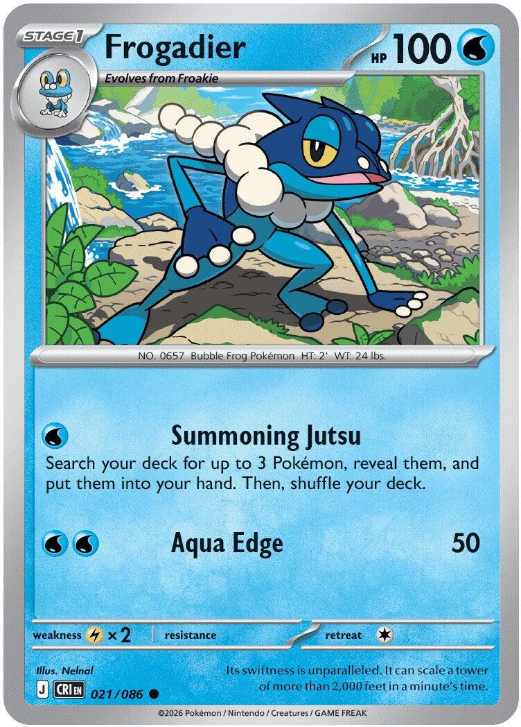 Frogadier (021/086) [Megaevolución: El Caos Asciende]