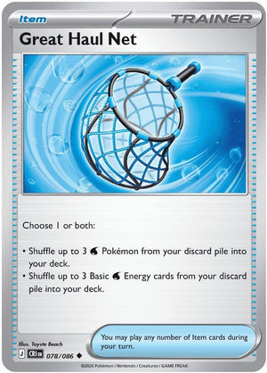 Image for Great Haul Net (078/086) (CRI) - Pokemon