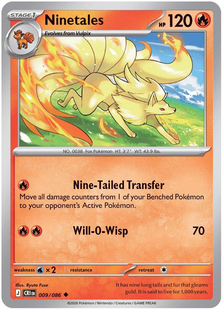 Ninetales (009/086) [Megaevolución: El Caos Asciende]