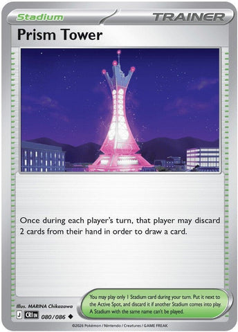 Image for Prism Tower (080/086) (CRI) - Pokemon