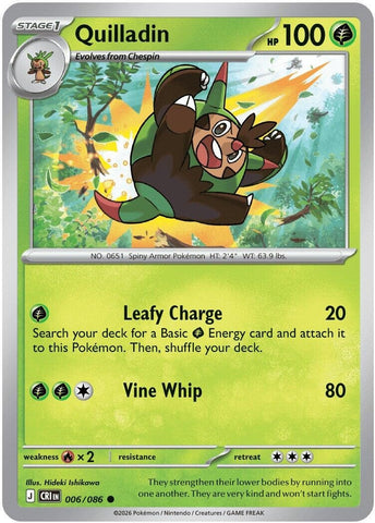 Image for Quilladin (006/086) (CRI) - Pokemon